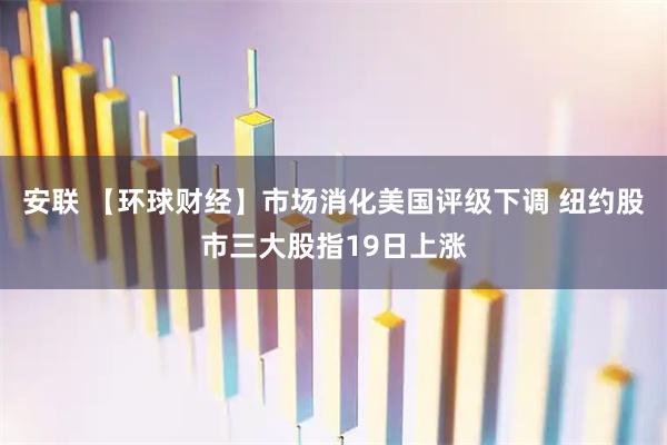 安联 【环球财经】市场消化美国评级下调 纽约股市三大股指19日上涨